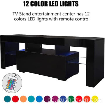 Glänzende LED-TV-Schrank-TV-Ständer